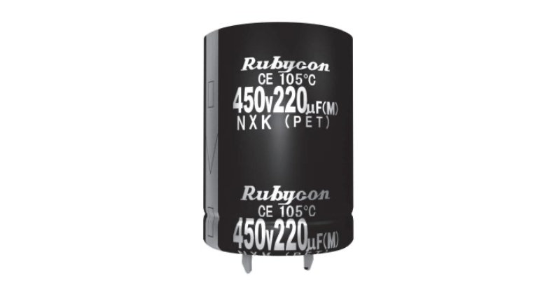 High-temperature resistance meets miniaturization: Rubycon snap-in electrolytic capacitors at Rutronik
